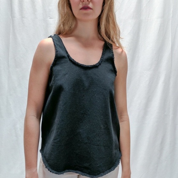 Hackwith Design House Raw Finish Tank - Picture 2 of 4